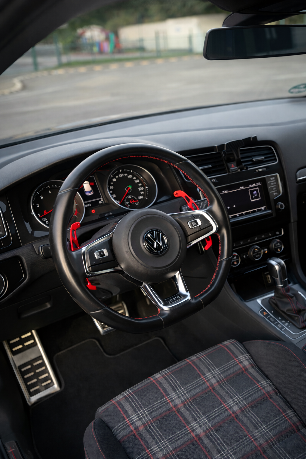 Palettes volant DSG Golf 7