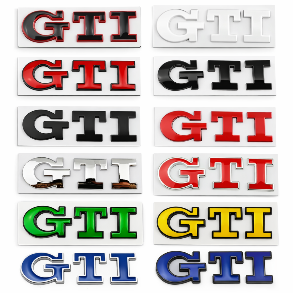 Logo GTI coffre Golf 4/5/6/7